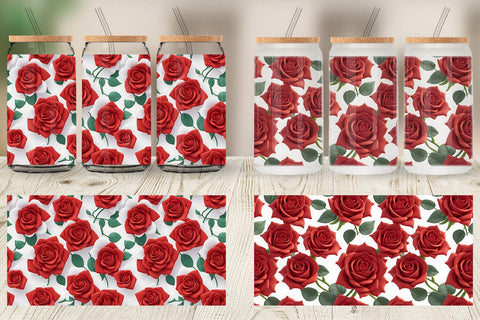 Glass Can Wrap Sublimation artnoy 