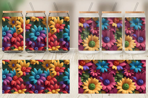 Glass Can Wrap Sublimation artnoy 