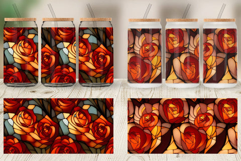 Glass Can Wrap Sublimation artnoy 