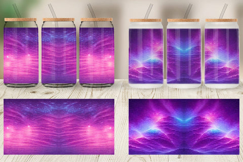 Glass Can Wrap Sublimation artnoy 