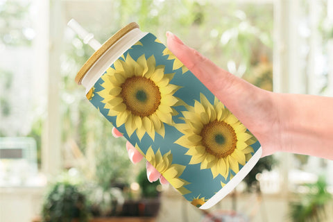 Glass Can Wrap Sublimation artnoy 