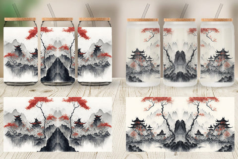 Glass Can Wrap Sublimation artnoy 