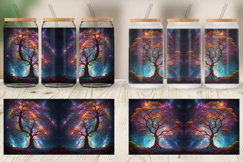 Glass Can Wrap Sublimation artnoy 