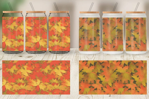 Glass Can Wrap Sublimation artnoy 