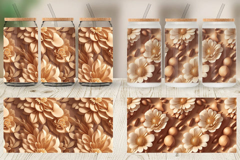 Glass Can Wrap Sublimation artnoy 