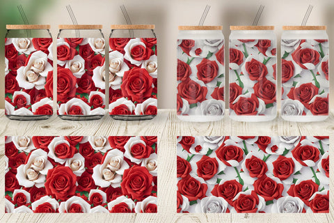 Glass Can Wrap Sublimation artnoy 