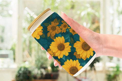 Glass Can Wrap Sublimation artnoy 