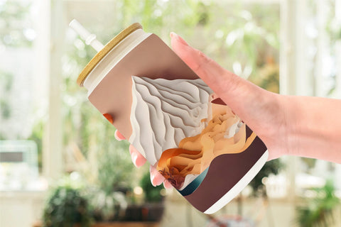 Glass Can Wrap Sublimation artnoy 