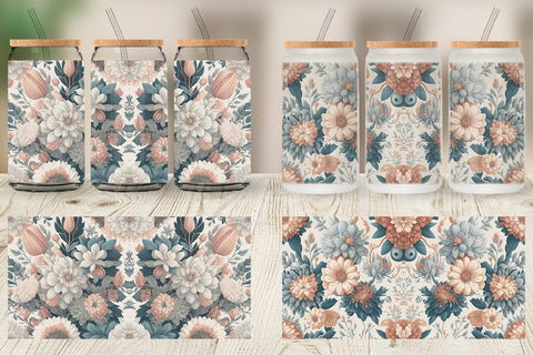 Glass Can Wrap Sublimation artnoy 