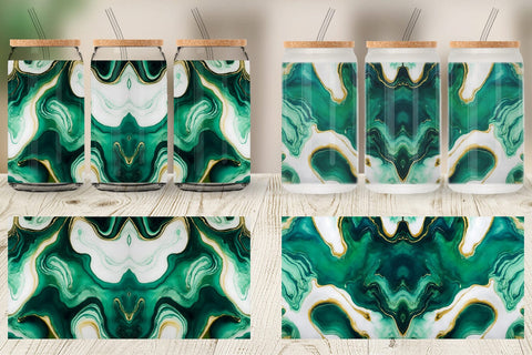 Glass Can Wrap Sublimation artnoy 