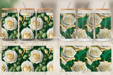 Glass Can Wrap Sublimation artnoy 