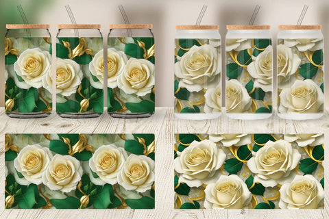 Glass Can Wrap Sublimation artnoy 