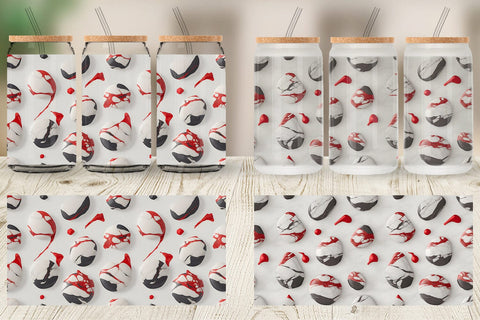 Glass Can Wrap Sublimation artnoy 