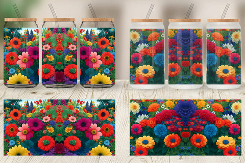 Glass Can Wrap Sublimation artnoy 