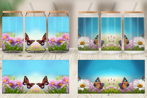 Glass Can Wrap Sublimation artnoy 