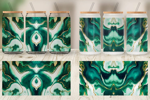 Glass Can Wrap Sublimation artnoy 