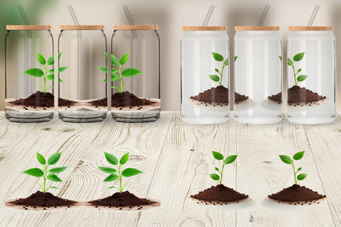 Glass Can Wrap Sublimation artnoy 