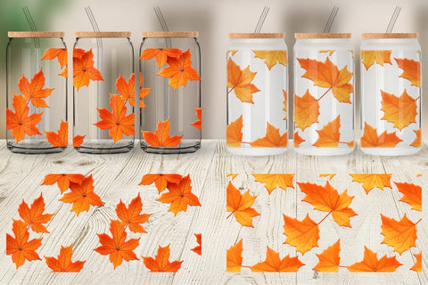 Glass Can Wrap Sublimation artnoy 