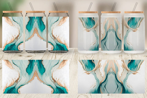 Glass Can Wrap Sublimation artnoy 