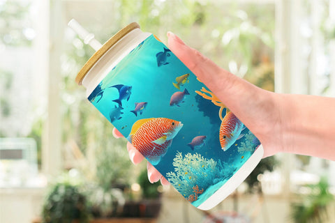 Glass Can Wrap Sublimation artnoy 