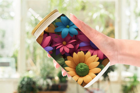 Glass Can Wrap Sublimation artnoy 