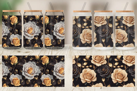 Glass Can Wrap Sublimation artnoy 