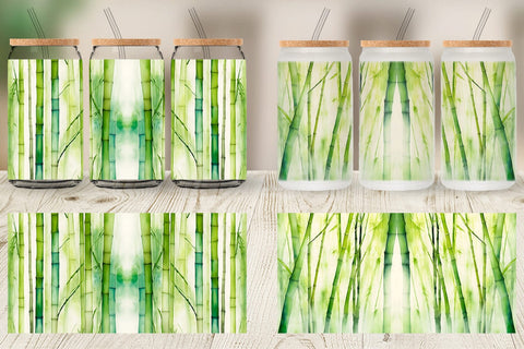 Glass Can Wrap Sublimation artnoy 