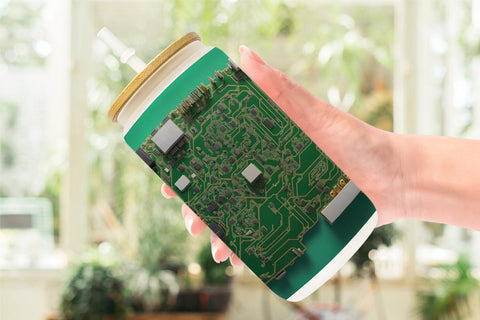 Glass Can Wrap Sublimation artnoy 