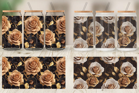 Glass Can Wrap Sublimation artnoy 