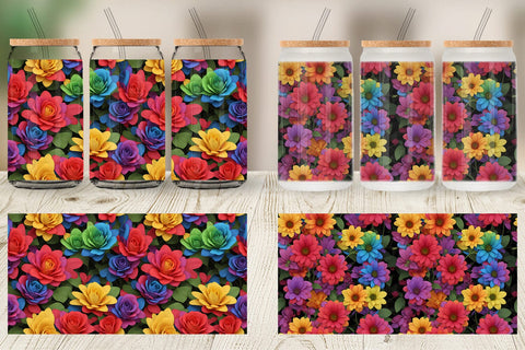 Glass Can Wrap Sublimation artnoy 