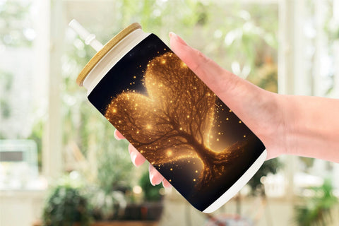 Glass Can Wrap Sublimation artnoy 