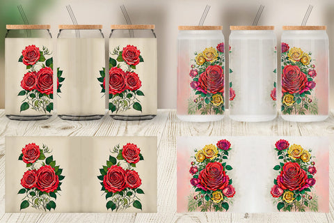 Glass Can Wrap Sublimation artnoy 