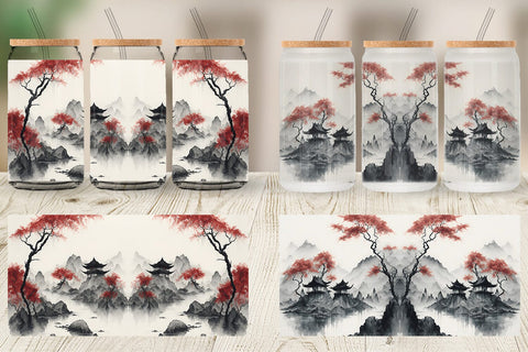 Glass Can Wrap Sublimation artnoy 