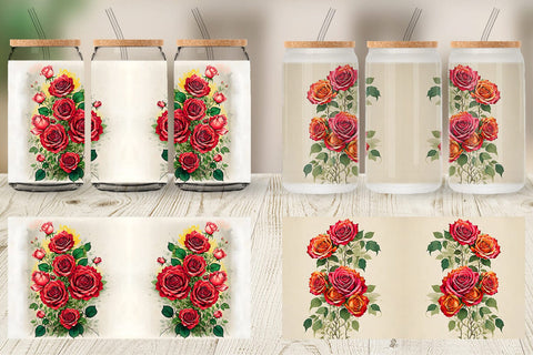 Glass Can Wrap Sublimation artnoy 
