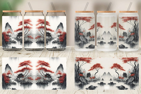 Glass Can Wrap Sublimation artnoy 