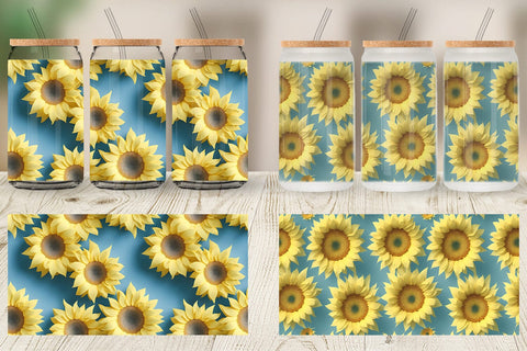 Glass Can Wrap Sublimation artnoy 