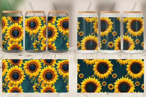 Glass Can Wrap Sublimation artnoy 