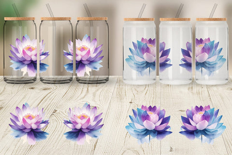 Glass Can Wrap Sublimation artnoy 