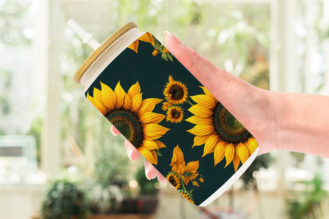 Glass Can Wrap Sublimation artnoy 