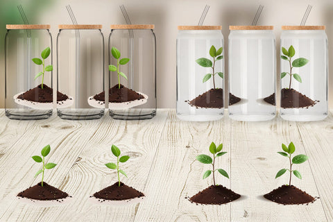 Glass Can Wrap Sublimation artnoy 