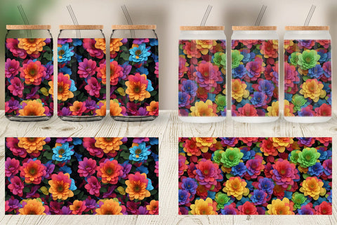 Glass Can Wrap Sublimation artnoy 