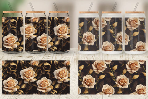 Glass Can Wrap Sublimation artnoy 