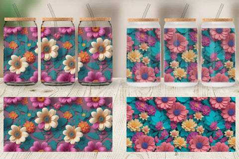 Glass Can Wrap Sublimation artnoy 