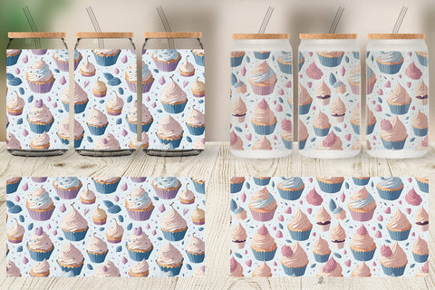 Glass Can Wrap Sublimation artnoy 