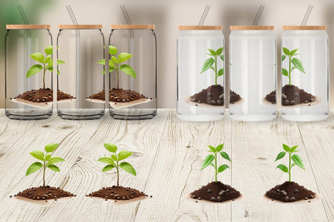 Glass Can Wrap Sublimation artnoy 