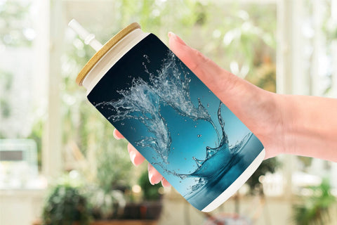 Glass Can Wrap Sublimation artnoy 