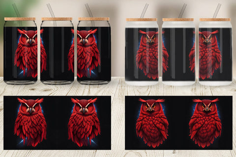 Glass Can Wrap Sublimation artnoy 
