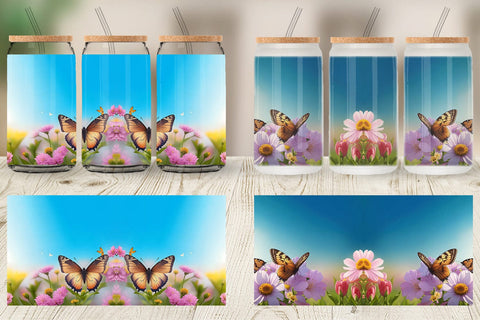 Glass Can Wrap Sublimation artnoy 