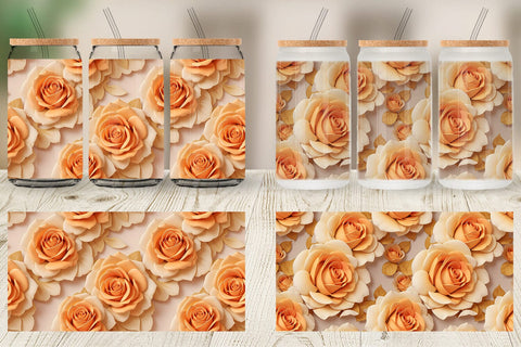 Glass Can Wrap Sublimation artnoy 