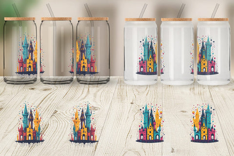 Glass Can Wrap Sublimation artnoy 